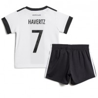 Dres Njemačka Kai Havertz #7 Domaci za djecu SP 2022 Kratak Rukav (+ kratke hlače)